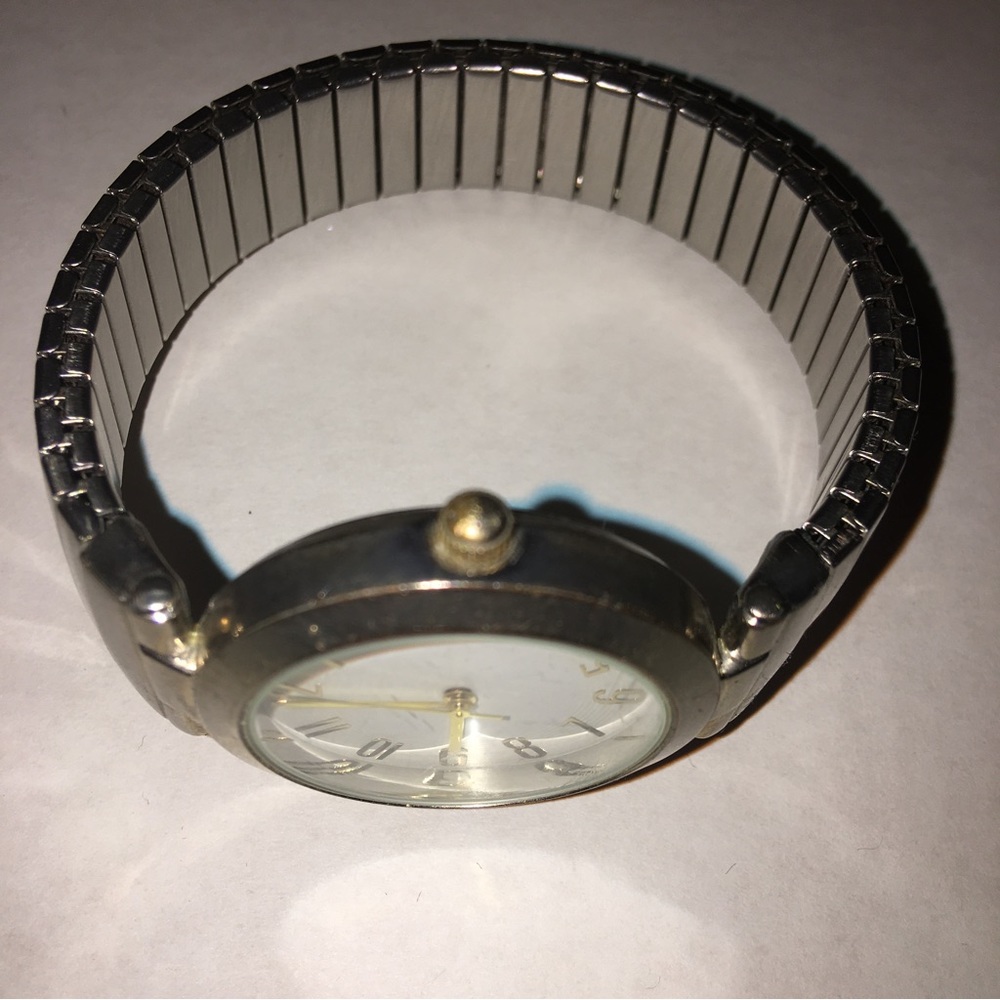 Wristwatch men Y121F Japan movt 78/1034TT Base metal Bezel Stainless Steel Back - Picture 4 of 7